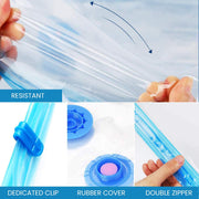 Sleepwyn Jumbo Vacuum Storage Bags Pack (5Pcs)