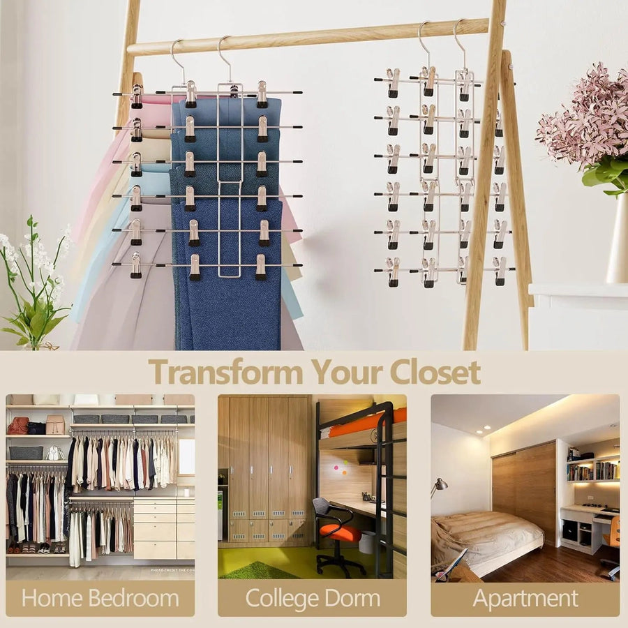 Sleepwyn 6 Tier Pants Hanger