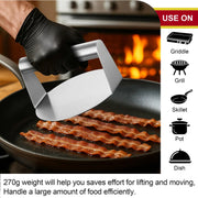 Sleepwyn Stainless Steel Burger Press