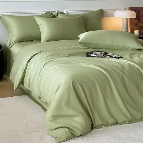Sleepwyn Summer Silky Cooling Duvet Cover Set (4 Pcs)