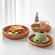 Sleepwyn Handwoven Rattan Storage Basket Set (3pcs)