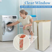 Sleepwyn Large Foldable Laundry Basket with Lid