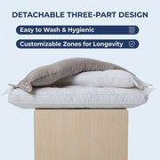 Sleepwyn Dual-Sided Adjustable Cotton Pillow