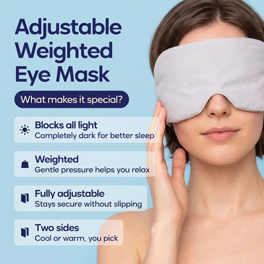 Sleepwyn Light Blocking Weighted Sleep Mask