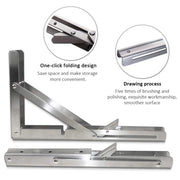 Sleepwyn Folding Shelf Brackets (2 Pcs)