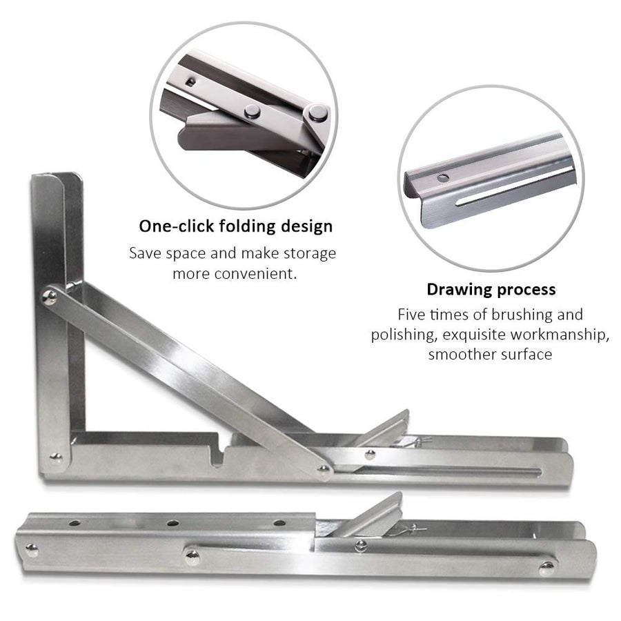 Sleepwyn Folding Shelf Brackets (2 Pcs)