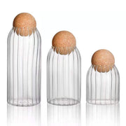 Sleepwyn Round Cork Glass Jar