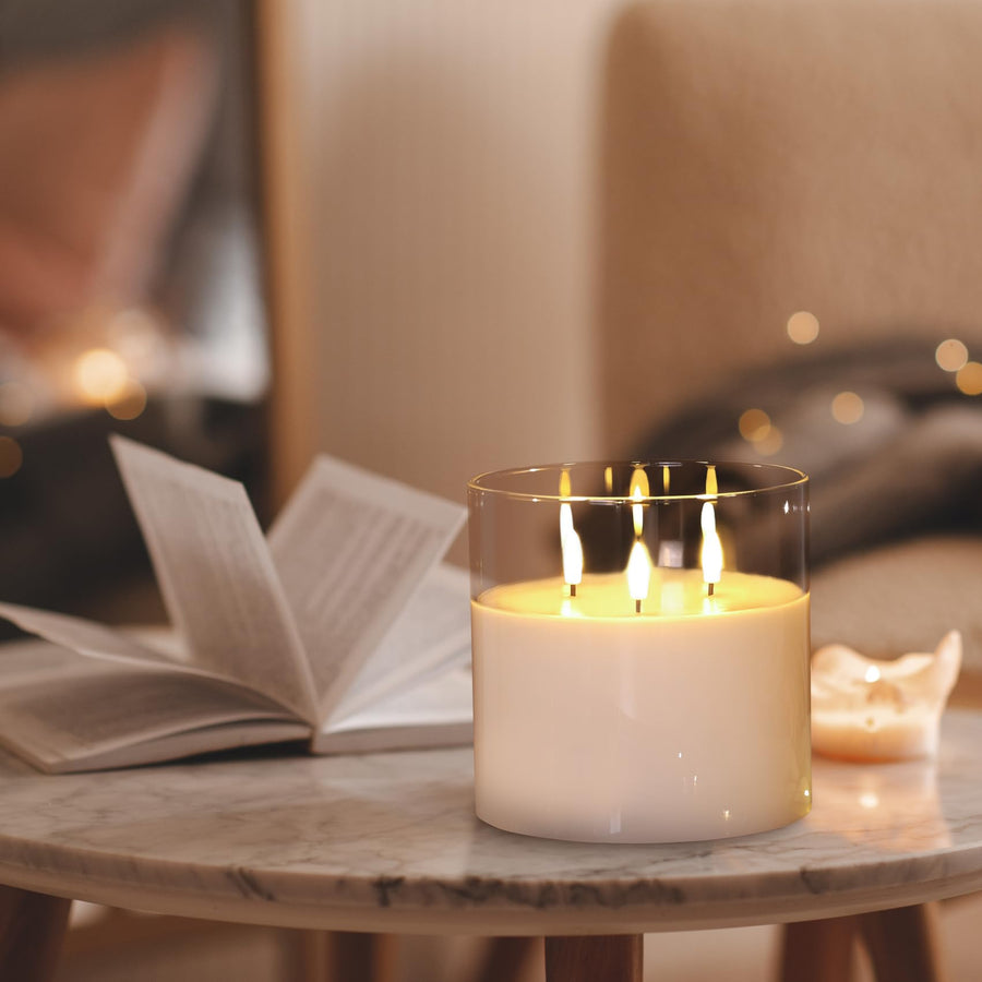 Sleepwyn Remote Flameless Pillar Candle