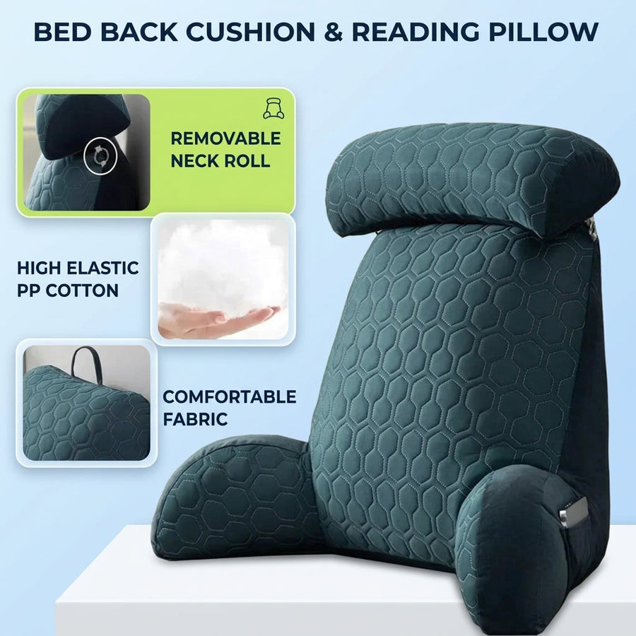 Sleepwyn Reading Lounge Cushion with Side Pockets