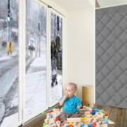 Sleepwyn Waterproof Coldproof Magnetic Cotton Door Curtain