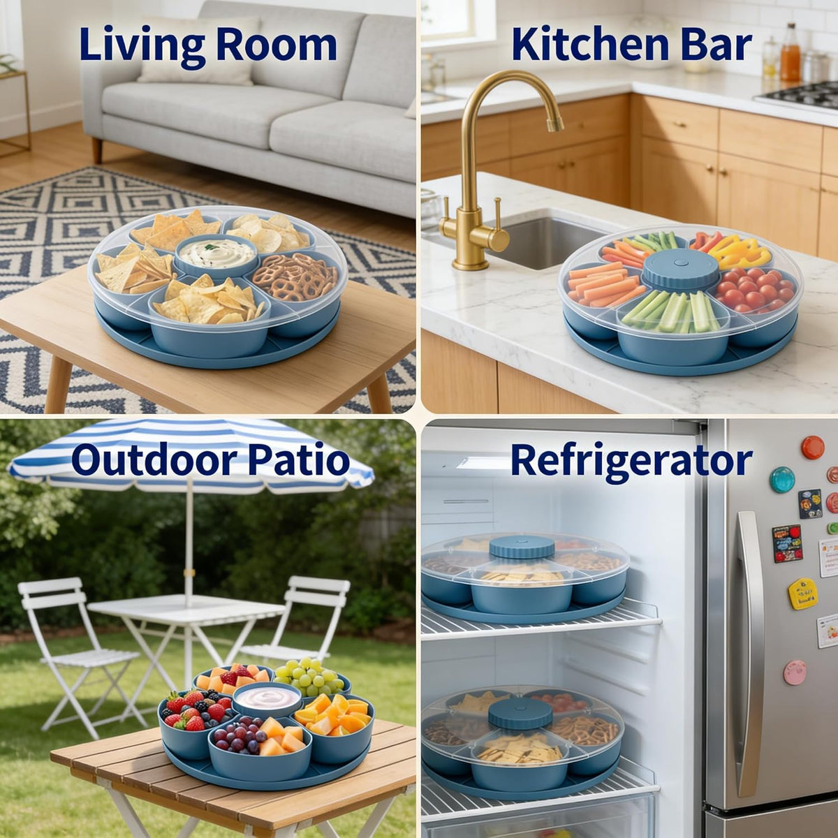 Sleepwyn Rotating Snack Tray