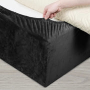 Sleepwyn Velvet Wrap Bed Skirt