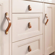 Sleepwyn Luxury Leather Cabinet Drawer Pulls (4 pcs)