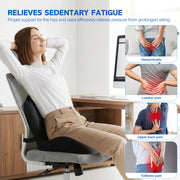 Sleepwyn Memory Foam Seat Cushion Contoured Sitting Pad