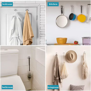 Sleepwyn Adhesive Wall Hooks (10 Pcs)
