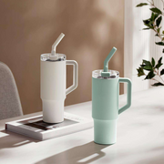 Sleepwyn Tumbler with Handle & Straw
