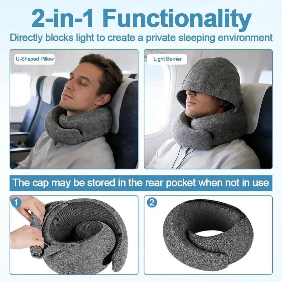 Sleepwyn Hooded Neck Pillow