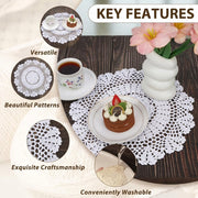 Sleepwyn Crochet Lace Doily (4 Pcs)