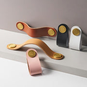Sleepwyn Luxury Leather Cabinet Drawer Pulls (4 pcs)