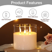 Sleepwyn Remote Flameless Pillar Candle