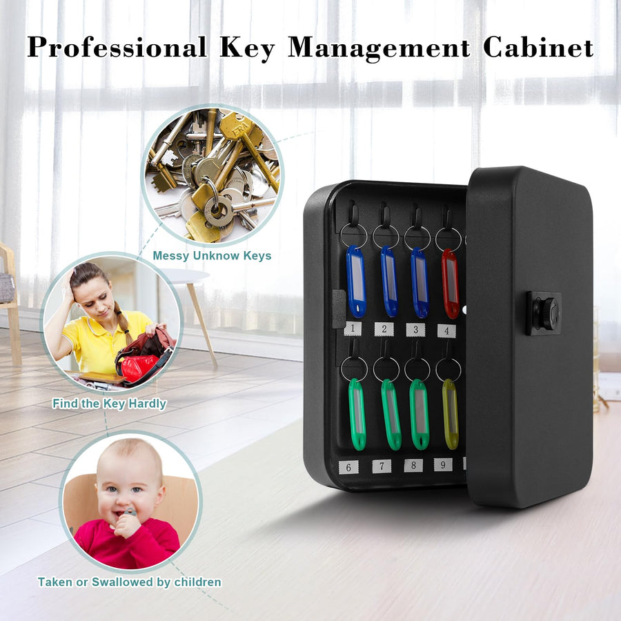 Sleepwyn Wall Mounted Key Cabinet