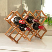 Sleepwyn Foldable Wooden Wine Rack