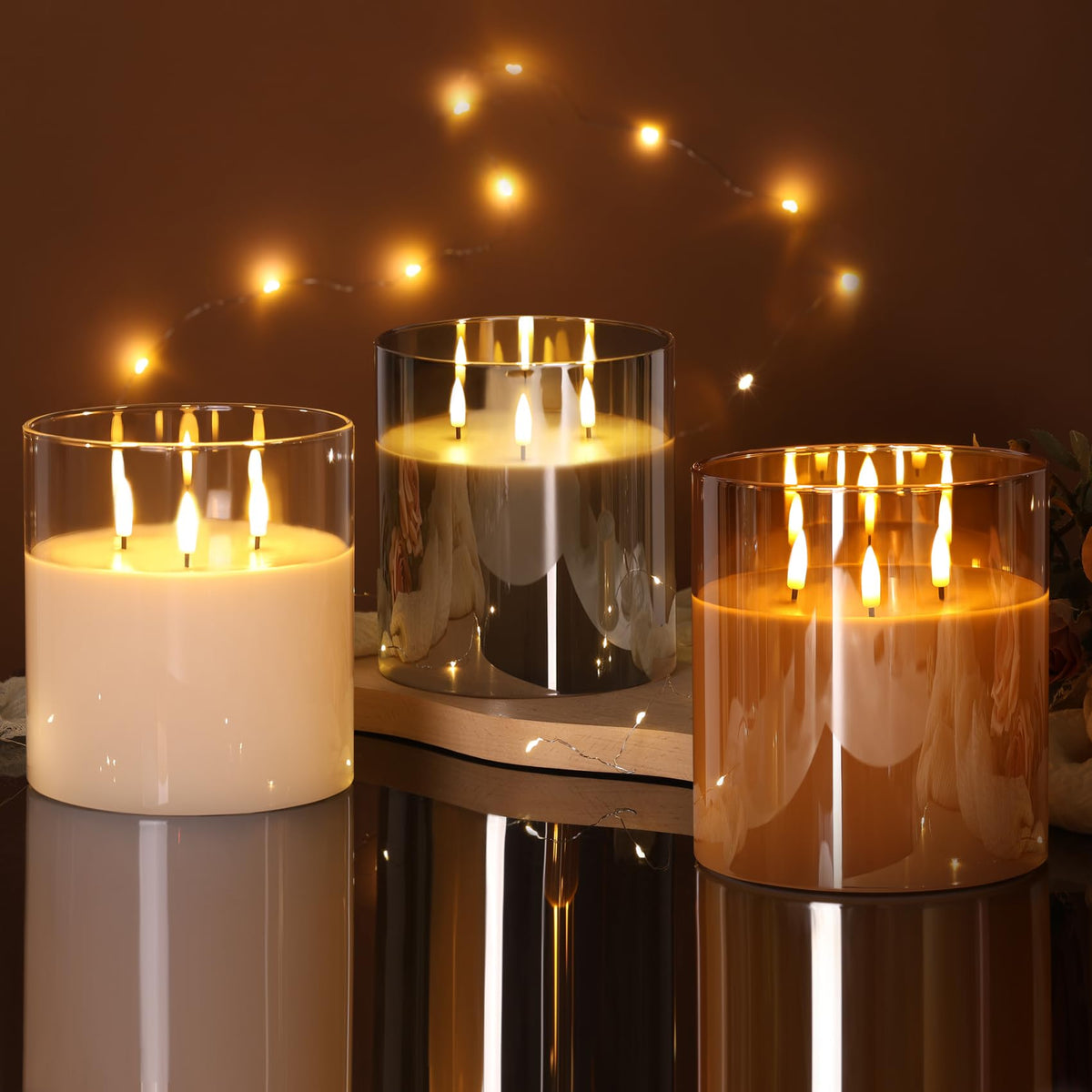 Sleepwyn Remote Flameless Pillar Candle