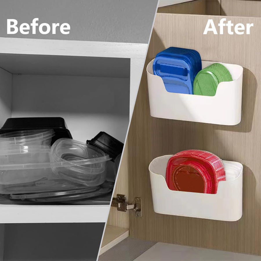 Sleepwyn Adhesive Cabinet Door Organizer