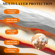 Sleepwyn Waterproof Coldproof Magnetic Cotton Door Curtain