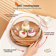 Sleepwyn Wooden Cake Stand