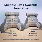 Sleepwyn Soft Polyester Bed Backrest Cushion for Reading