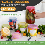 Sleepwyn Reusable Jar Covers (12 Pcs)