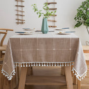 Sleepwyn Square Waterproof Farmhouse Tablecloth