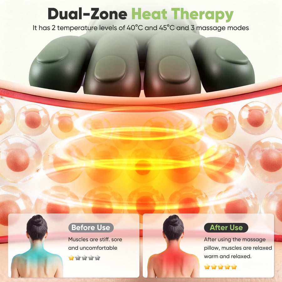 Sleepwyn Heated Massage Pillow