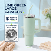 Sleepwyn Tumbler with Handle & Straw