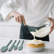 Sleepwyn Food Grade Silicone Spatula Set (9 Pcs)