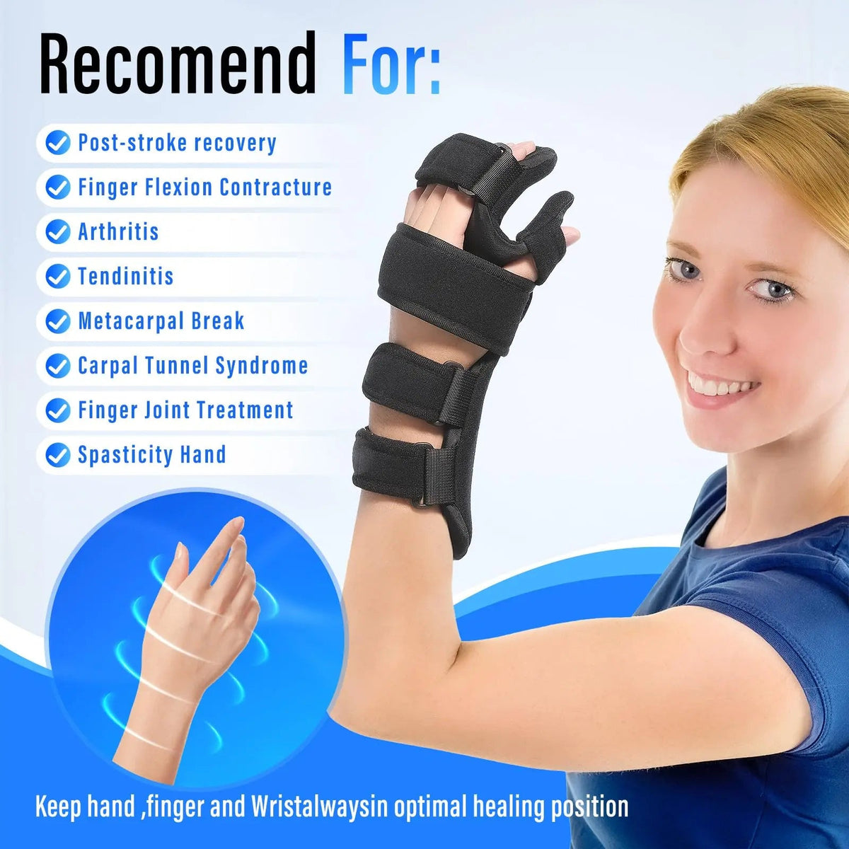 Sleepwyn Adjustable Hand Support Brace