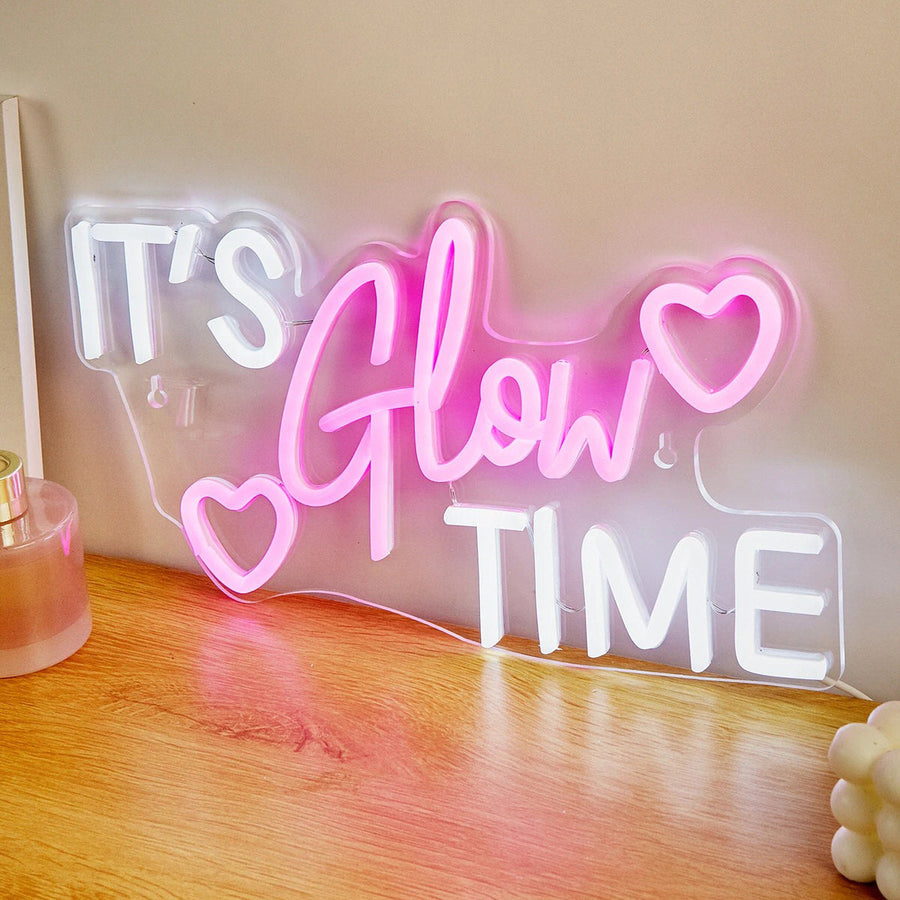 It’s Glow Time LED Neon Wall Sign