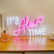 It’s Glow Time LED Neon Wall Sign