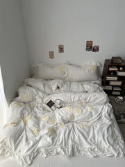 Soft Girl Romantic Floral Bedding