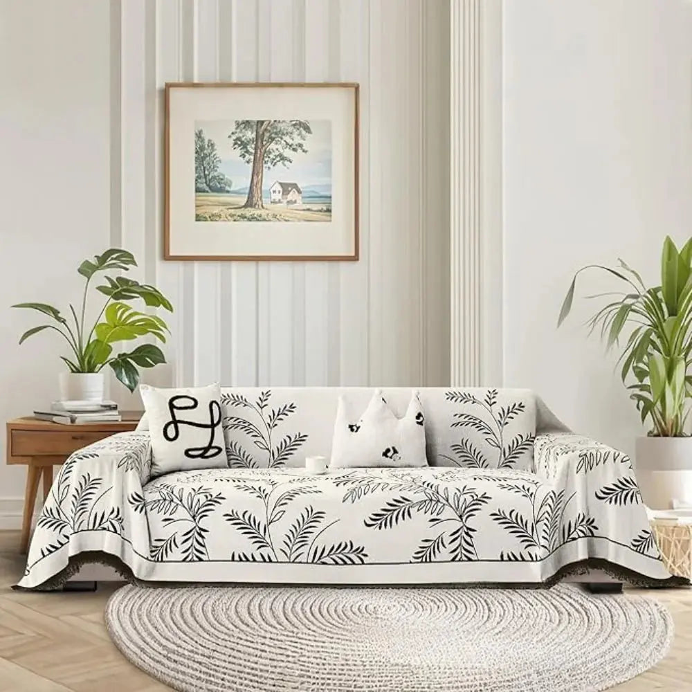 Sleepwyn Chenille Jacquard Couch Cover