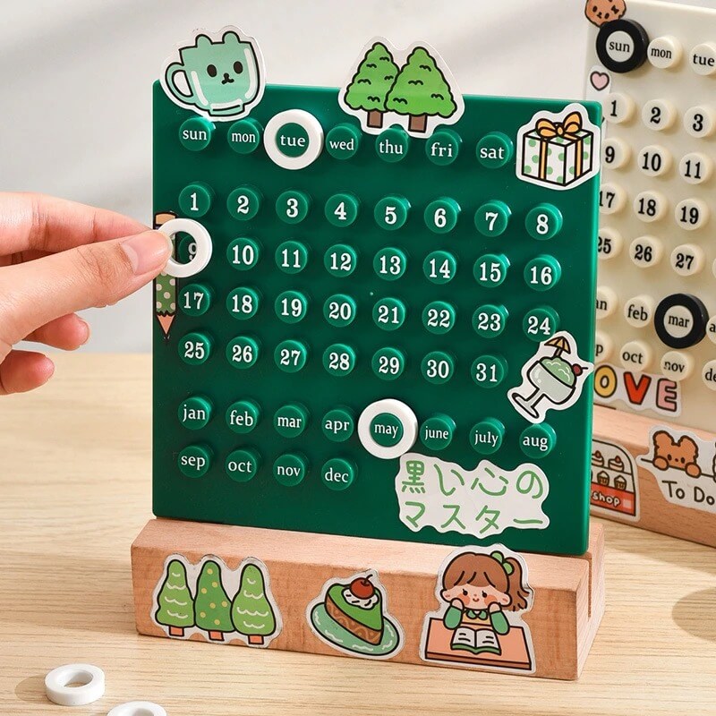 Kawaii Table Top Calendar