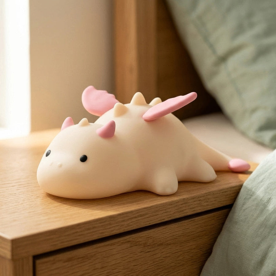 Kawaii Dragon Silicone Night Light