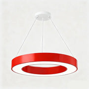 Kindergarten Colorful Circular Ring LED Pendant Light
