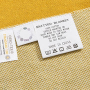 Simple Tulips Cotton Throw Blanket