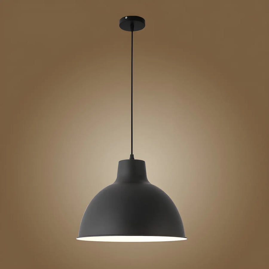 Living Room Adjustable Dome Aluminum Cord Pendant Light