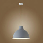 Living Room Adjustable Dome Aluminum Cord Pendant Light