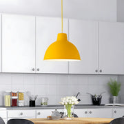Living Room Adjustable Dome Aluminum Cord Pendant Light