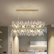 Luxurious Crystal Branch Island Chandelier Light