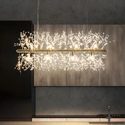 Luxurious Crystal Branch Island Chandelier Light